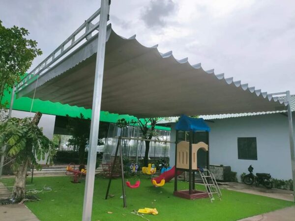 Mái Xếp Di Động Lượn Sóng Giá Rẻ - Tại Tphcm