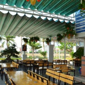 mái xếp nhà hàng đẹp giá rẻ