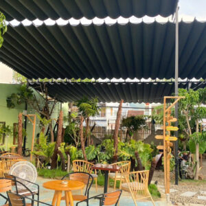 Mái xếp di động sân vườn | 0985 050 716