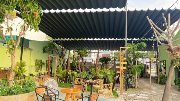 Mái xếp di động sân vườn | 0985 050 716