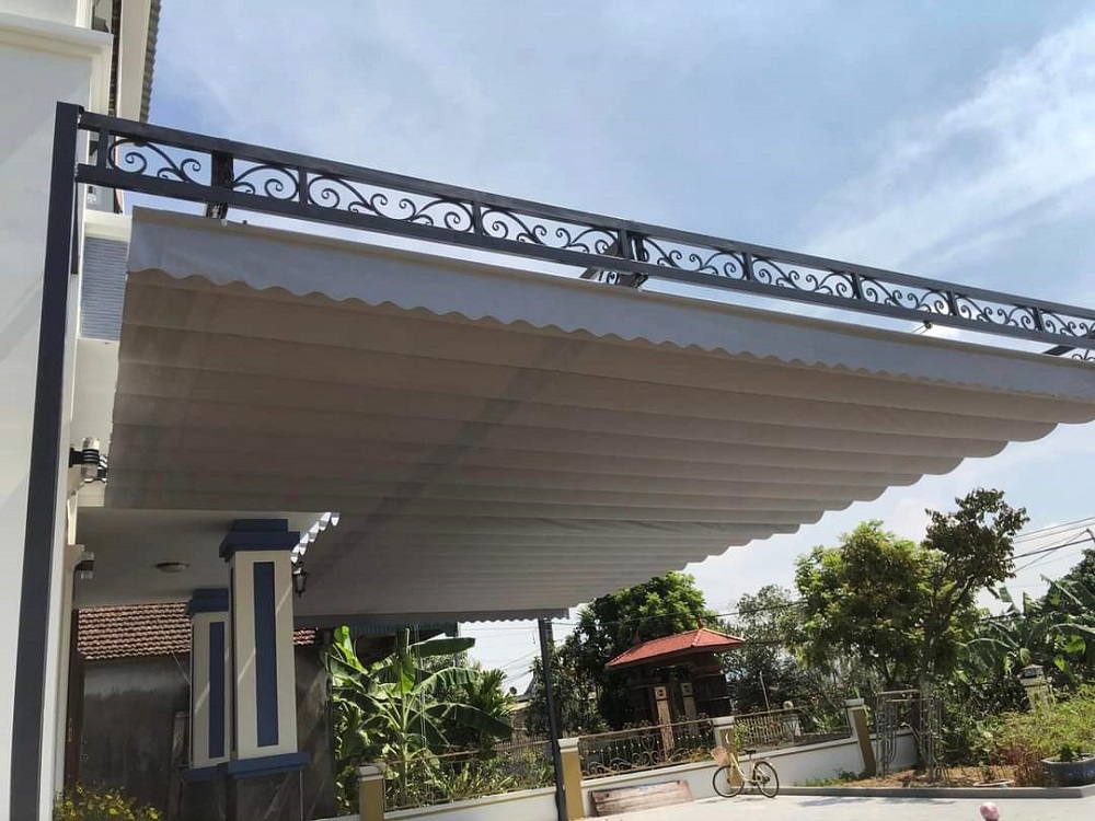 mái bạt che di động giá rẻ