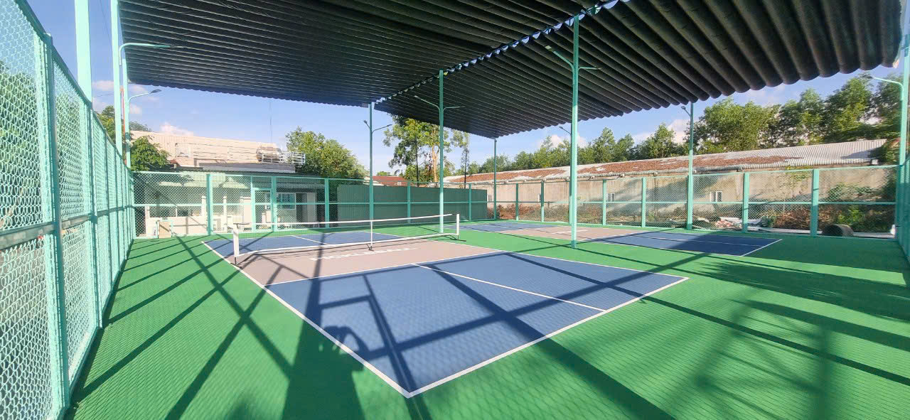 mái che sân Pickleball