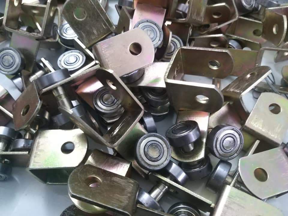 Phụ kiện mái che hòa phát - motor , ray , tay quay , bạt và hộp đỡ chính hãng